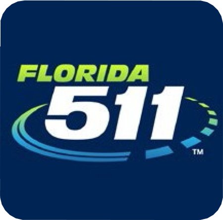 An image of the official logo for Florida 511
