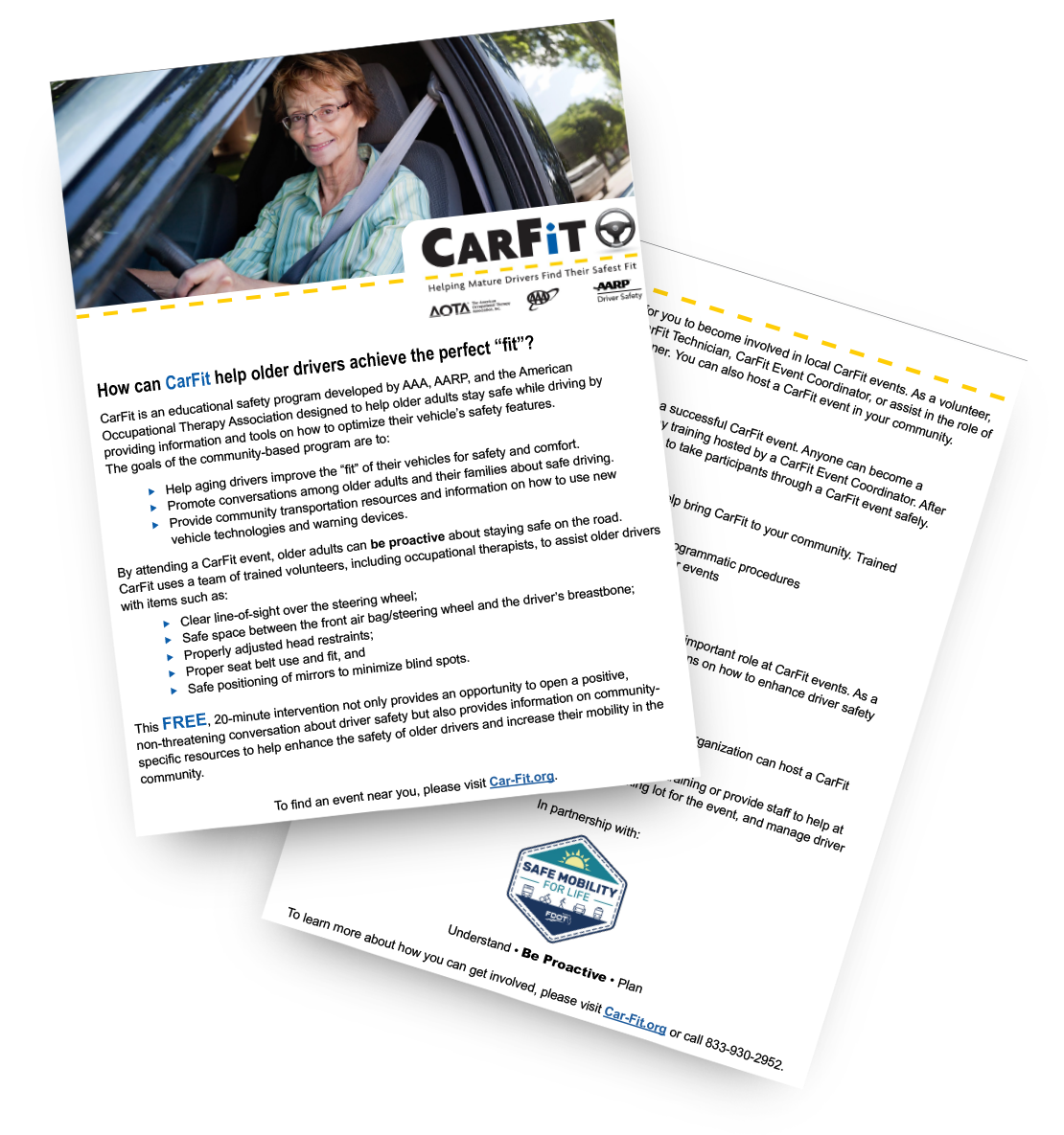 Cover image of the 2025 CarFit fact sheet.